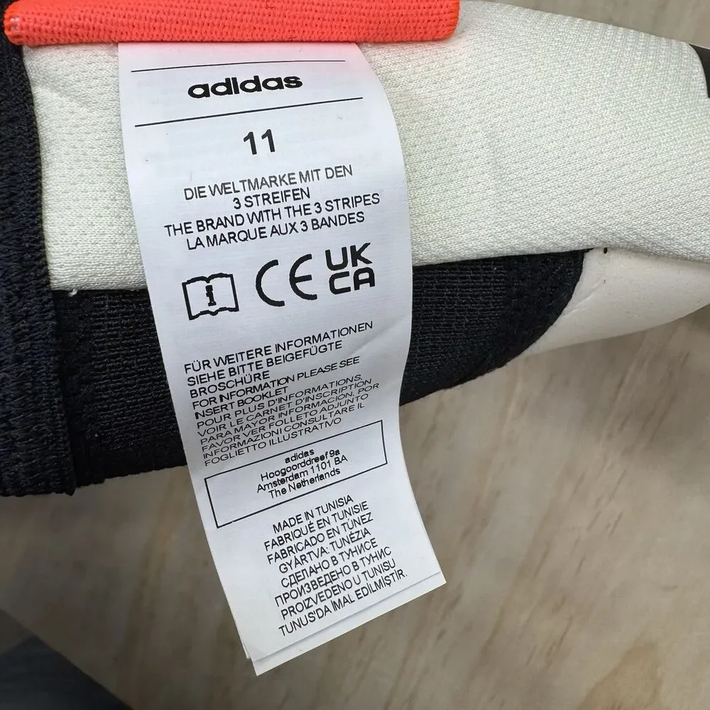 NEW adidas Copa GL League Goalkeeper Gloves Ivory Solar Red Black IQ4011 Size 11